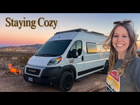 Let’s Stay Cozy in the Alabama Hills Hiking, Camp Life & Fogatti RV Furnace