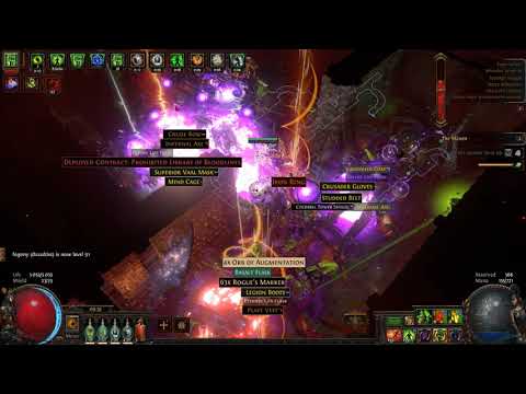 Occultist poison/plague bearer 3.16 Scourge league mechanic