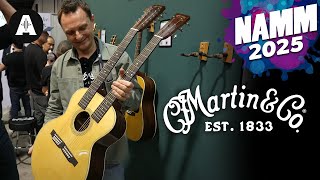 Video thumbnail for A Double Neck Martin & More Mind-Blowing Guitars! | Martin Guitars NAMM 2025 by Andertons Music Co