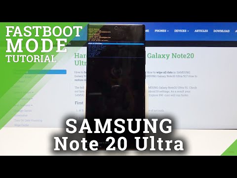 Fastboot Mode in SAMSUNG Galaxy Note 20 Ultra – Fastboot Mode Options