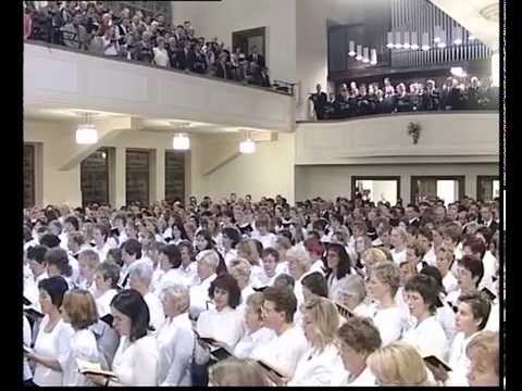 Schulchor & Zuhörer - Dankt, dankt dem Herrn, jauchzt volle Chöre