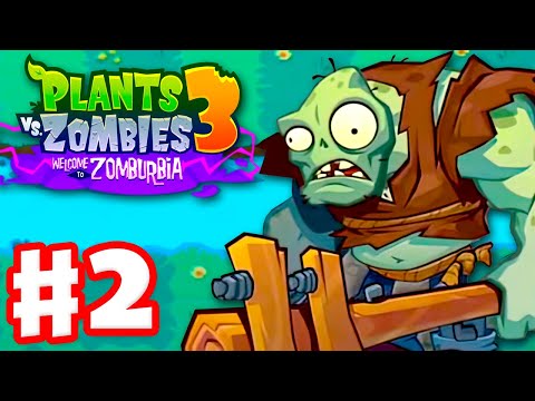 Plants vs. Zombies 3: Welcome to Zomburbia - Gameplay Walkthrough Part 2 - Campgrounds!