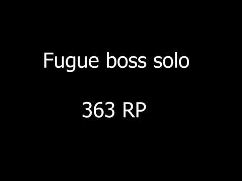 Fugue Boss Tibia 350 RP + Easy way