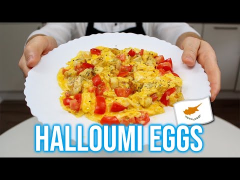 Don't Miss Out on This Tasty Breakfast - Halloumi Cheese Eggs Recipe