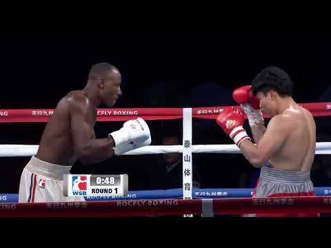 91kg Jin GUO (China Dragons) vs Erislandy SAVON (Domadores de Cuba)