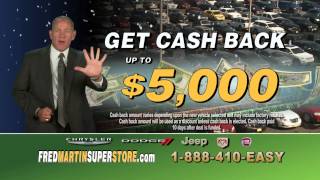 preview picture of video 'Fred Martin Superstore's Happy Holiday Cash Back Sale - New Car 3'