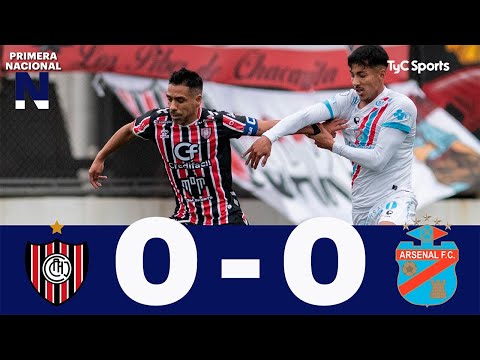 Chacarita 0-0 Arsenal | Primera Nacional | Fecha 28 (Zona A)