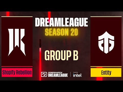 Dota2 - Shopify Rebellion vs Entity - Game 1 - DreamLeague Season 20 - Group B