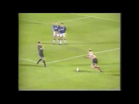 Lincoln City v Everton League Cup 2nd Round 1st Leg 21-09-1993