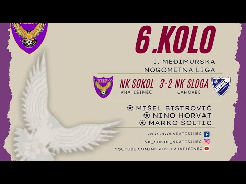 NK Sokol 3:2 NK Sloga Čakovec 6. Kolo 1.MNL
