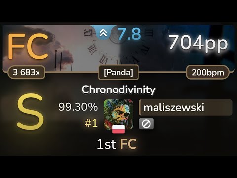 7.8⭐ maliszewski | nm-y as "Vanquisher" - Chronodivinity [Panda & Camo's] 99.30% FC #1 | 704pp