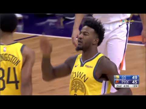 Jordan Bell One-handed Alley-oop Dunk