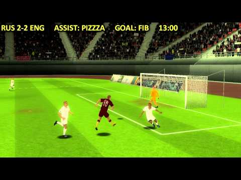 FS EURO 2012 Semifinal (Rus-Eng) - Football Superstars