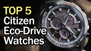 Top 5 Best Citizen Eco Drive Watches 2023