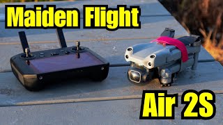 DJI Air 2S w/ RC PRO - Maiden Flight