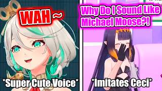 How Ceci Imitates Ina’s WAH Vs How Ina Imitates Ceci’s Voice
