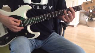 RAMONES - All The Way (guitar cover from demo version)