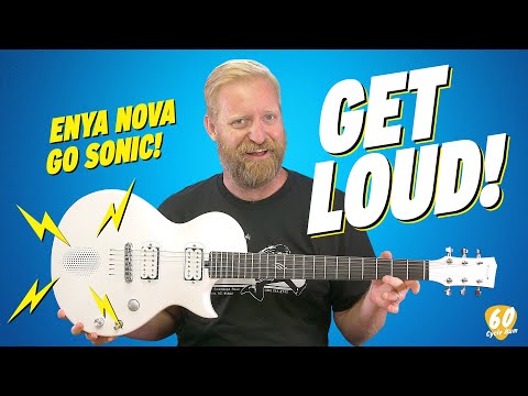 IS THIS THE FUTURE OF ELECTRIC GUITAR? Or just a new way to annoy your family - Enya Nova Go Sonic