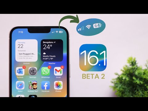 iOS 16.1 Beta 2 Finally Brings DYNAMIC Battery Percentage😍