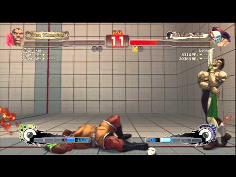 onigiri-kai (Balrog) Vs uenis_k (Vega) SSF4 Ranked Matches - PSN
