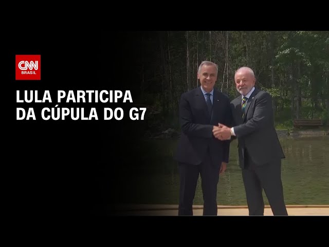 Veja chegada de Lula à Cúpula do G7 | CNN 360º