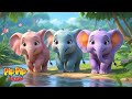 एक मोटा हाथी आहा टमाटर बंदर मामा Popular Kids So