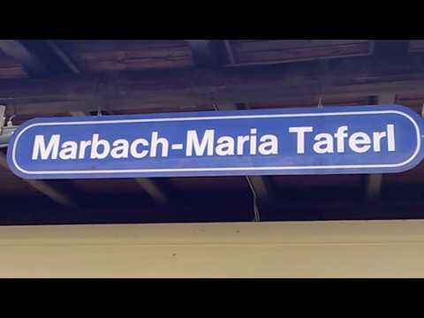 Der alte Knacker vor Ort: Donauuferbahn (Wachauerbahn) bei Marbach an der Donau - RY-00010
