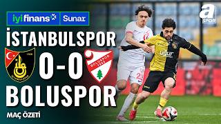 İstanbulspor 0-0 Boluspor MAÇ ÖZETİ | Ziraat Türkiye Kupası A Grubu 4.