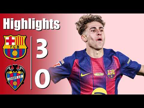 Barcelona vs Levante 3-0 - All Goals & Highlights - 2026