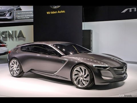 The Opel Monza Futuristic Concept Car