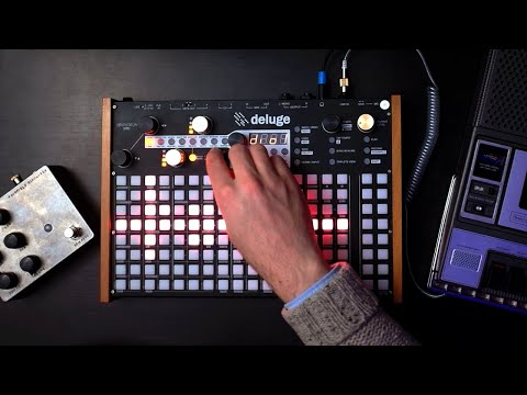 Using My Voice For Drum Sounds (Synthstrom Deluge Slicing)