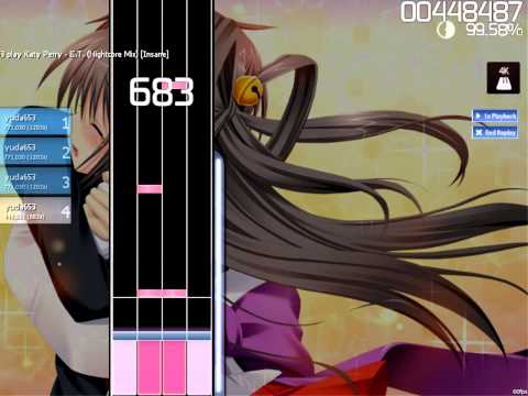 [osu!] Katy Perry - E.T. (Nightcore Mix) (yuda653)
