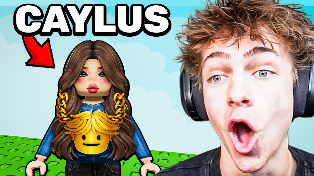 Exposing His FIRST Roblox Avatar..
