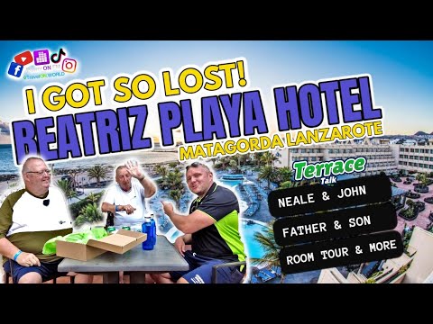 Getting Lost in the Beatriz Playa Hotel with Mr TravelON: Terrace talk with Neale & John!
