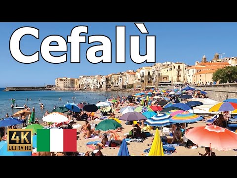 Cefalù, Italy - Walking Tour of One of Sicily's Best Coastal Cities - Beach, Panoramic Views, City