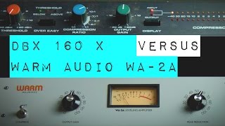 Video thumbnail for Warm Audio WA-2A VS DBX 160X Limiter Vocal Shootout by Creative Sound Lab