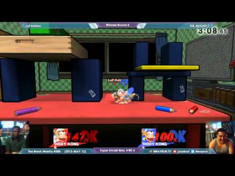 The Break #308   SSB4 W4   LoF Keitaro VS TSB MOOSE17