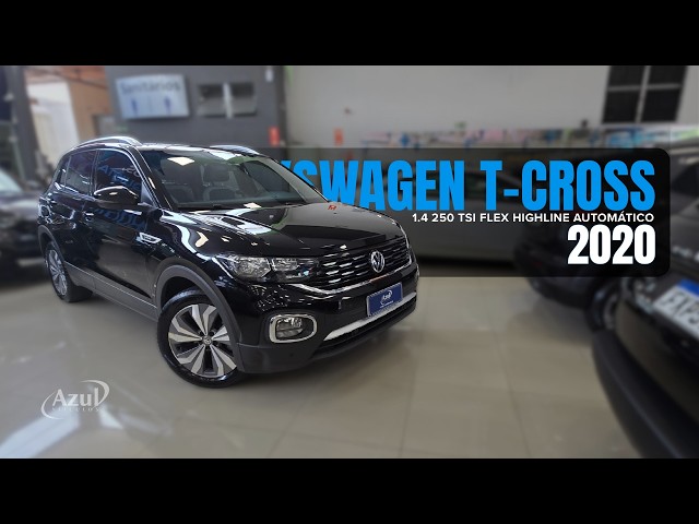 Vídeo VOLKSWAGEN T-CROSS 1.4 250 TSI TOTAL FLEX HIGHLINE AUTOMATICO