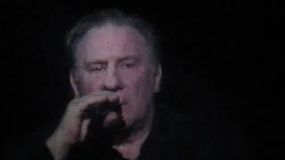 Depardieu chante l&#39;ile aux mimosas de Barbara 17 novembre 2017 cirque d hiver