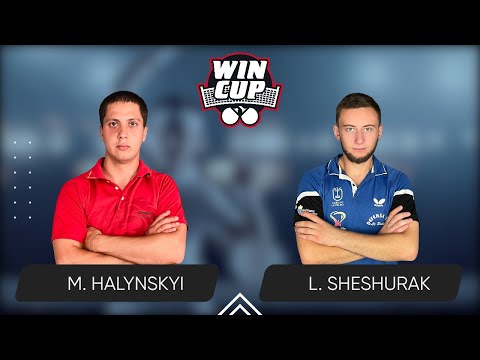 09:30 Mykola Halynskyi - Liubomyr Sheshurak West 1 WIN CUP 29.02.2024 | TABLE TENNIS WINCUP