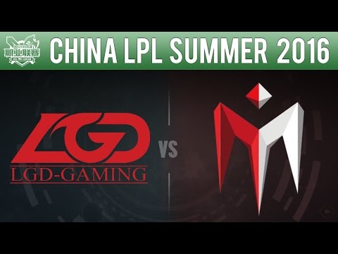 LGD Gaming vs I May - Chinna LPL Summer 2016 Game 2