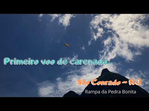 Parapente - Primeiro Voo de Carenada...