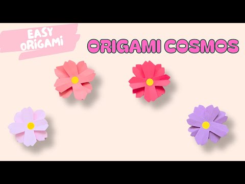 DIY Origami Poppy  Easy Paper Flower Craft for Beginners