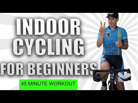 45 Minute SPIN CLASS FOR BEGINNER CYCLISTS // Indoor Cycling Sessions