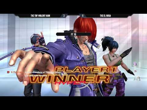 Violent Kain vs El Rosa KOF XIV FT10