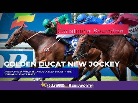Christophe Soumillon set to ride Golden Ducat in the L'Ormarins King's Plate 2023