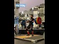 Snatch 122kg C&J 143kg Total 265kg #shorts