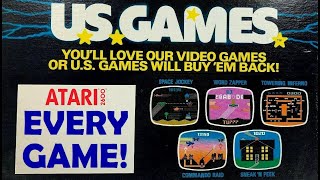 Every U.S. Games / Vidtec Atari 2600 Game