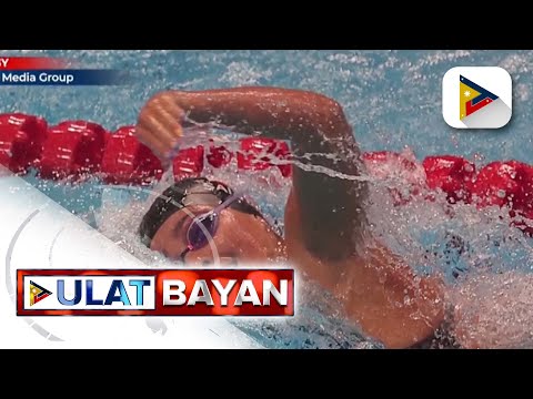 PH swimming team, nakapagtala ng panibagong record sa finals ng Women's 4x100m Freestyle Relay sa…