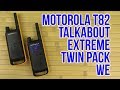 Рация Motorola Talkabout T82 Extreme Twin Pack черный - Видео